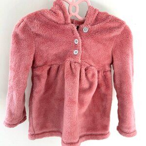 Fuzzy Pink Toddler Sweatshirt